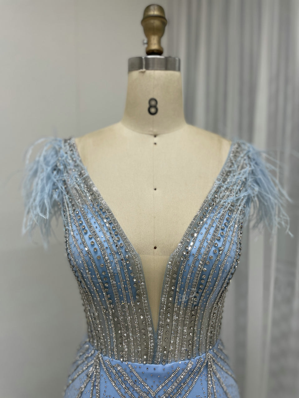 Petite Women Body Fitted Birthday Party Pink Evening Dress MB40257