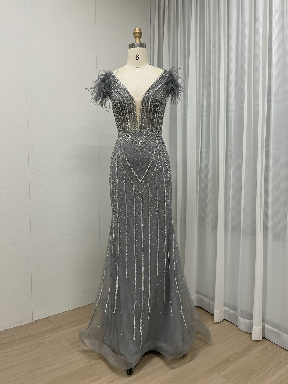 Petite Women Body Fitted Birthday Party Pink Evening Dress MB40257