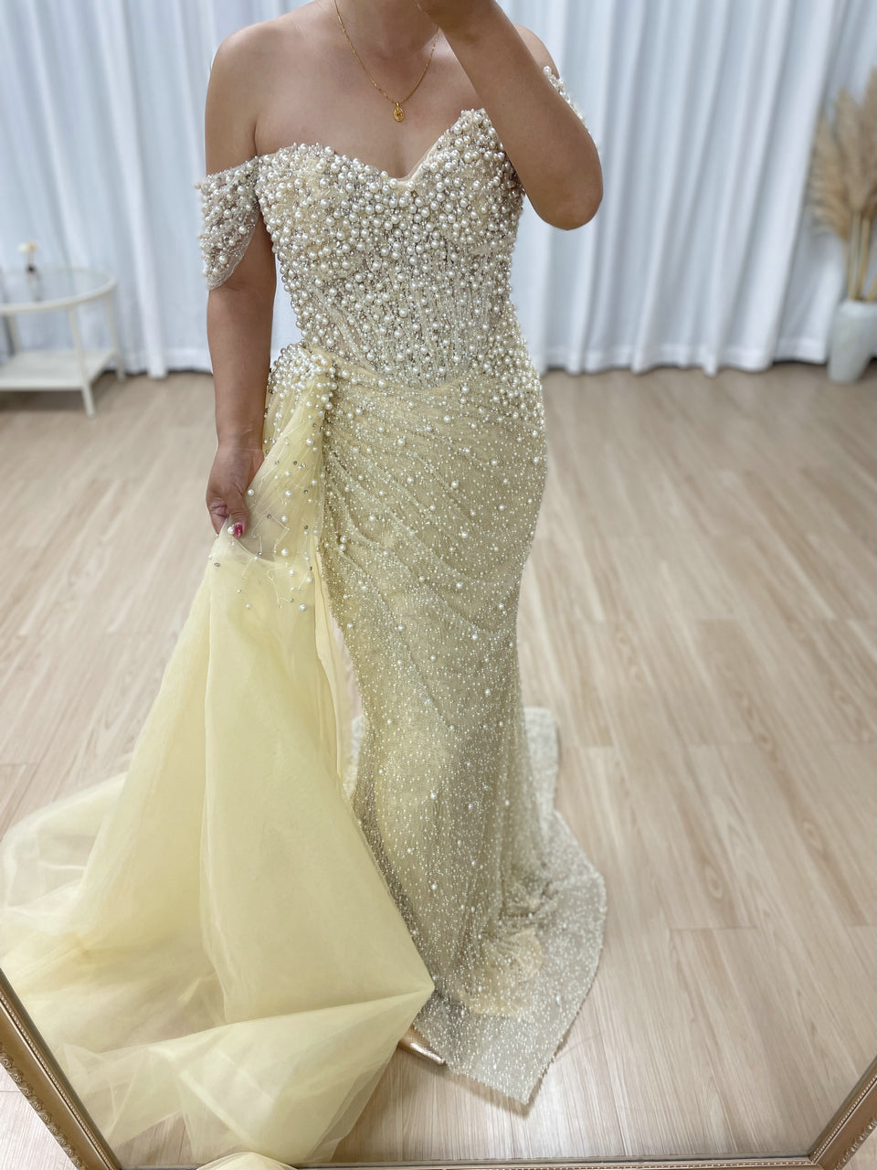 Luxury Beaded Sweetheart Neck Strapless Mermaid Evening Gown for Sexy Ladies MB40268-3