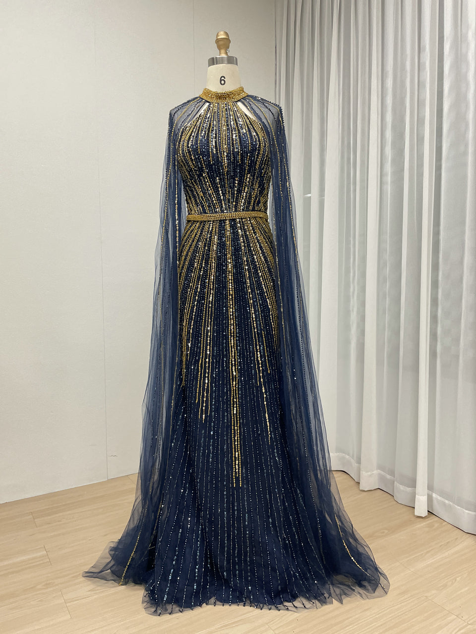 Hot Selling Cape Long Sleeve Handmade Beading Body Fitted Wine Mother Of Bridal Dress MB40390