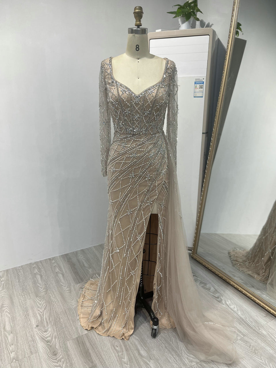Sweetheart Beading Coture Party Dress DDS060
