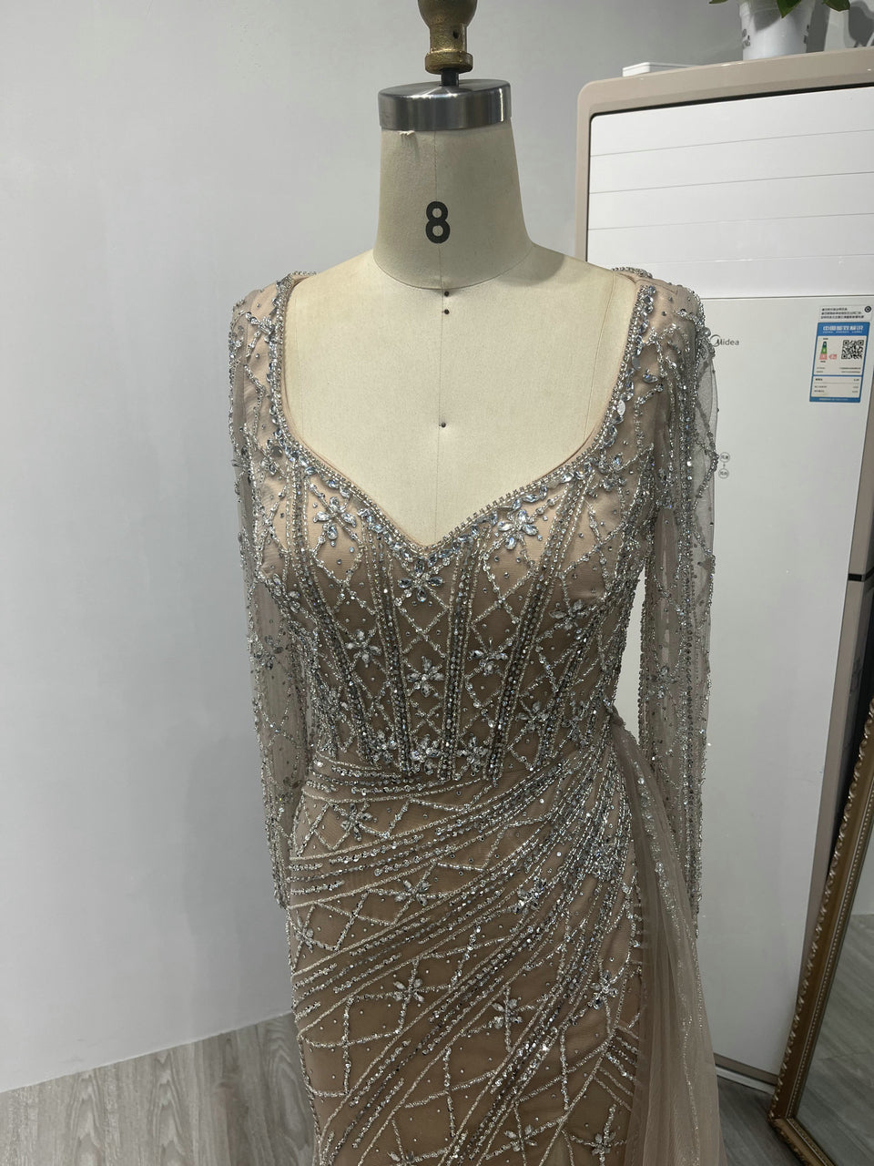 Sweetheart Beading Coture Party Dress DDS060