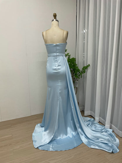 Strapless Ruffle Beading Prom Dress MC20037