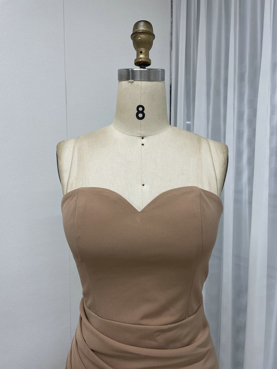 Sweetheart Ruched Side-Slit Mermaid Evening Gown - Floor Length Formal Dress MC20063