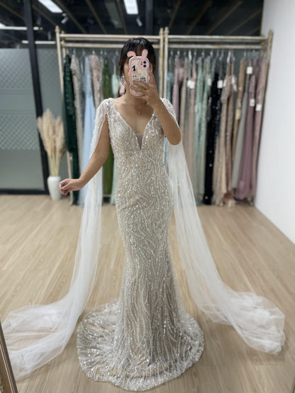 Luxury Lace  Beading Couture Evening Dress MY30024