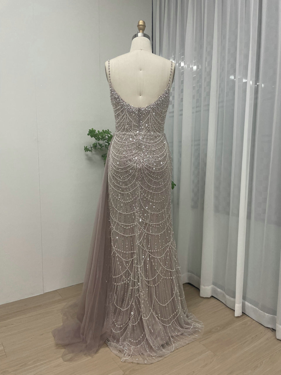 Exclusive Haute Couture High Split Evening Dress MY30047